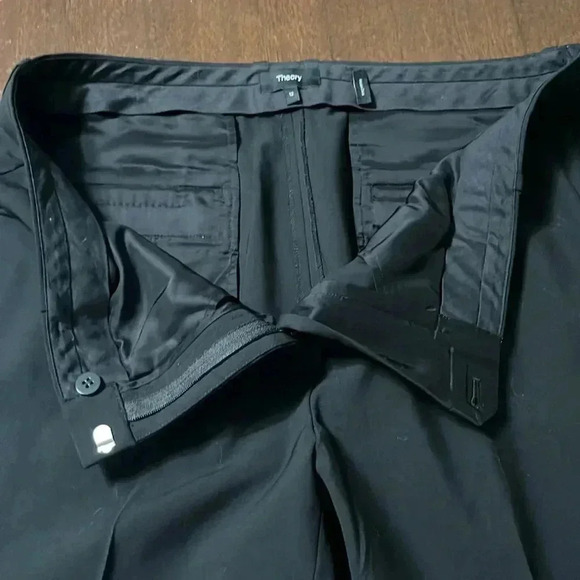 THEORY
Cropped twill wide-leg pant - Picture 6 of 10